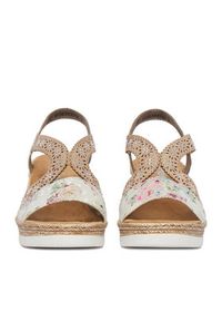 Rieker Sandały CEO-61916-90 Beżowy. Kolor: beżowy. Materiał: skóra #3