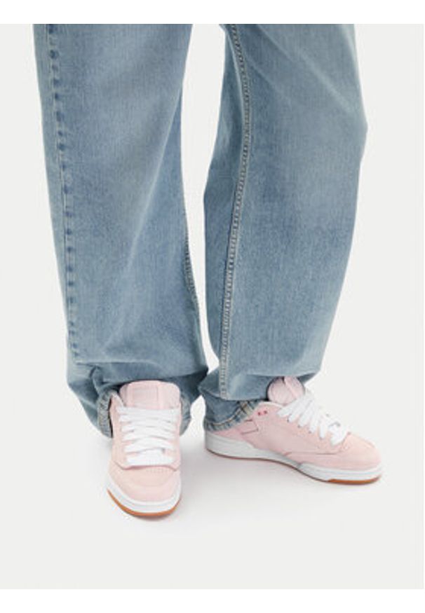 Reebok Sneakersy EO-CLUB C BULC CLN 100239221 Różowy. Kolor: różowy. Materiał: skóra, zamsz. Model: Reebok Club