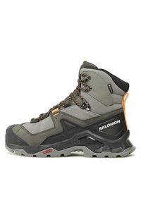 salomon - Salomon Trekkingi Quest Element GORE-TEX L47157300 Czarny. Kolor: czarny. Materiał: nubuk, skóra. Technologia: Gore-Tex. Sport: turystyka piesza #6