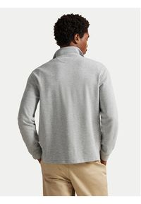 Polo Ralph Lauren Sweter 710P07411003 Szary Regular Fit. Typ kołnierza: polo. Kolor: szary. Materiał: bawełna #5