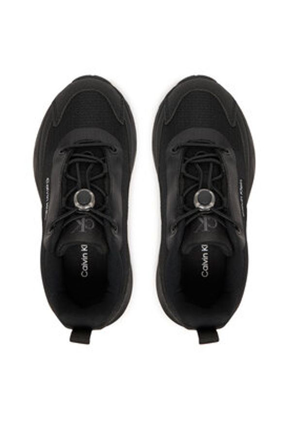 Calvin Klein Sneakersy V3X9-83174-1845999 S Czarny. Kolor: czarny. Materiał: materiał