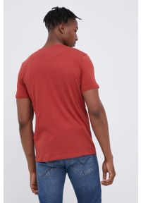 Tom Tailor - T-shirt bawełniany. Okazja: na co dzień. Kolor: czerwony. Materiał: bawełna. Wzór: nadruk. Styl: casual #4