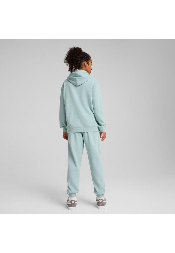Dres Puma Loungewear Suit Tr G, Dzieci. Okazja: na uczelnię. Kolor: niebieski. Materiał: dresówka. Styl: sportowy