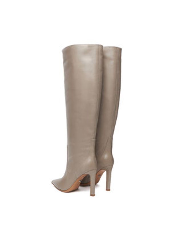 Gino Rossi Kozaki EO-GLC511-17-3614 Szary. Kolor: szary. Materiał: skóra