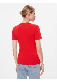 TOMMY HILFIGER - Tommy Hilfiger T-Shirt New Cody WW0WW40587 Czerwony Slim Fit. Kolor: czerwony. Materiał: bawełna #4