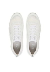 EA7 Emporio Armani Sneakersy 7X000334 AF18610 MZ024 Biały. Kolor: biały. Materiał: skóra #5
