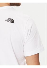 The North Face T-Shirt Easy NF0A87N5 Biały Regular Fit. Kolor: biały. Materiał: bawełna #9
