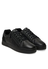 Calvin Klein Jeans Sneakersy Classic Cupsole Zip Low In YM0YM01318 Czarny. Kolor: czarny. Materiał: skóra #5