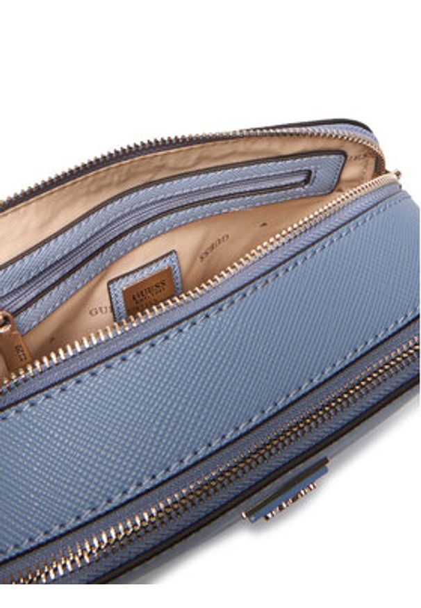 Guess Torebka Noelle II HWZG96 72140 Niebieski. Kolor: niebieski. Materiał: skórzane