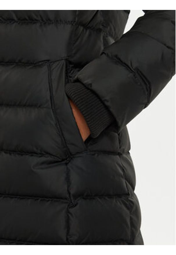 Tommy Jeans Kurtka puchowa Essential DW0DW18864 Czarny Slim Fit. Kolor: czarny. Materiał: syntetyk. Sezon: zima