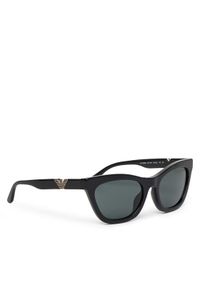 Emporio Armani Okulary przeciwsłoneczne 0EA4259U 501787 Czarny. Kolor: czarny #1