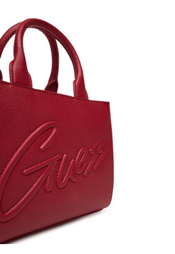 Guess Torebka J5GZ06 WG730 Czerwony. Kolor: czerwony. Materiał: skórzane