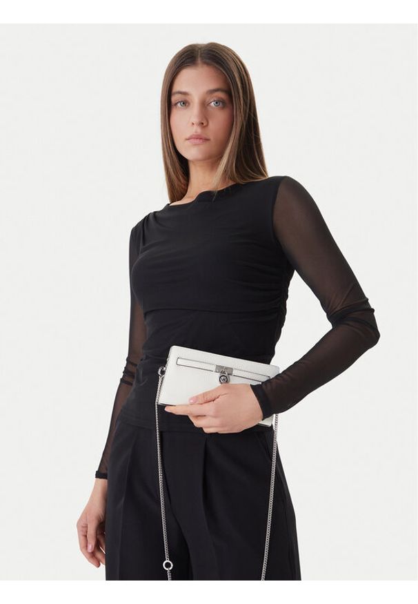 MICHAEL Michael Kors Torebka 32F5SNXC0L Biały. Kolor: biały. Materiał: skórzane