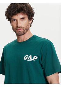 GAP - Gap T-Shirt 768925-02 Zielony Regular Fit. Kolor: zielony. Materiał: bawełna #4