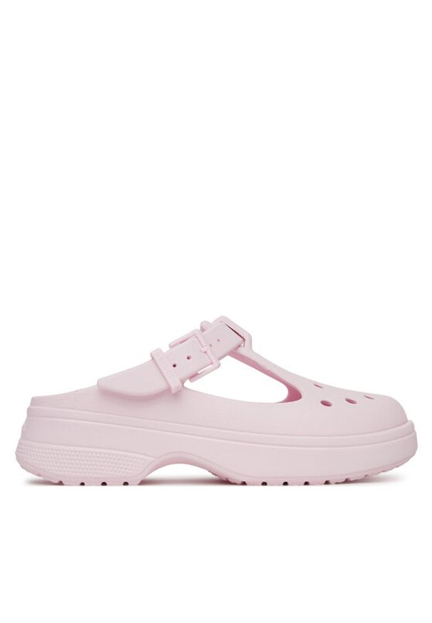 Crocs Klapki Classic Mary Jane Clog 210581 Różowy. Kolor: różowy