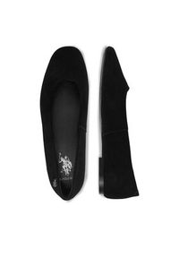 U.S. Polo Assn. Baleriny EO-AYOLY001W/6S1 Czarny. Kolor: czarny. Materiał: zamsz, skóra #8