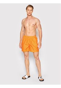 Adidas - adidas Szorty kąpielowe Solid Swim HA0375 Pomarańczowy Regular Fit. Kolor: pomarańczowy. Materiał: syntetyk #5