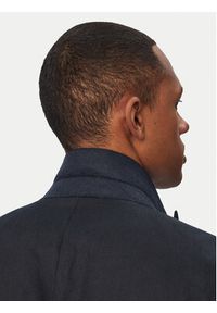 BOSS Marynarka Hutson Peak 262 50561857 Granatowy Slim Fit. Kolor: niebieski. Materiał: len #2
