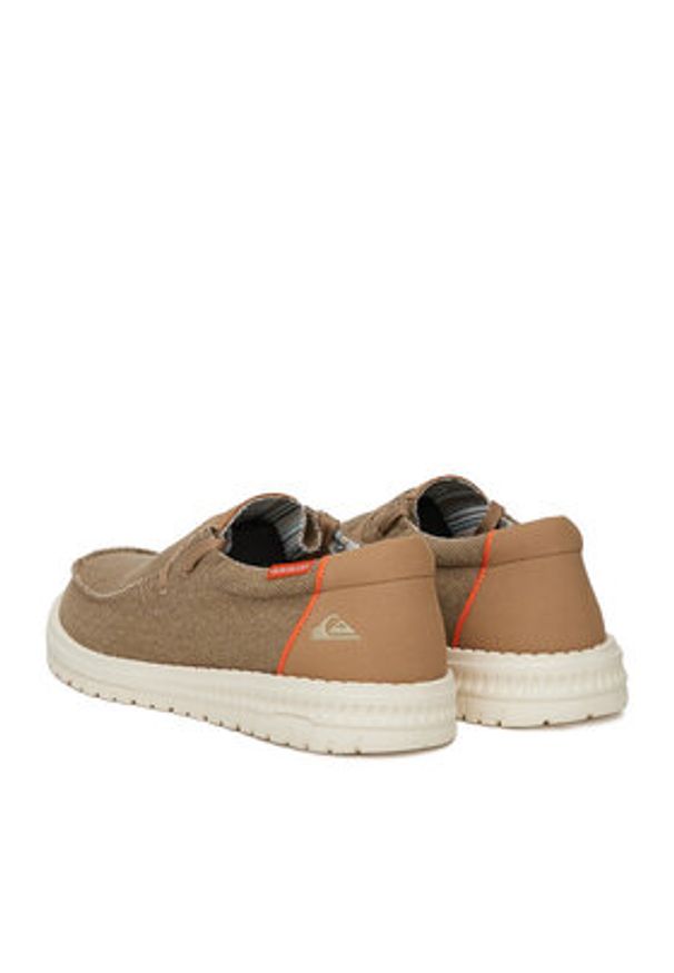 Quiksilver Półbuty WADE-02 Beżowy. Kolor: beżowy. Materiał: materiał