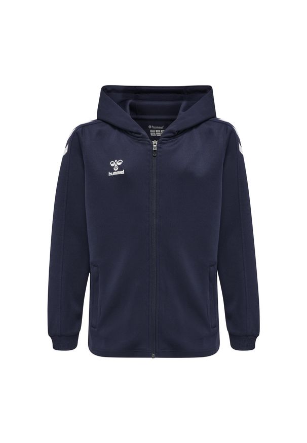 Bluza do piłki ręcznej dla dzieci Hummel Zip. Kolor: niebieski. Sport: piłka ręczna
