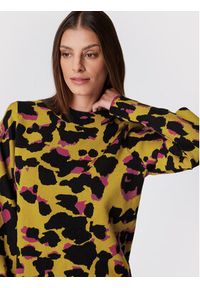 Ted Baker Sweter Milyah 261850 Żółty Regular Fit. Kolor: żółty. Materiał: wiskoza