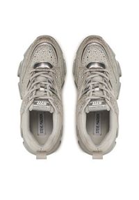 Steve Madden Sneakersy Privy SM19000082 Srebrny. Kolor: srebrny. Materiał: materiał