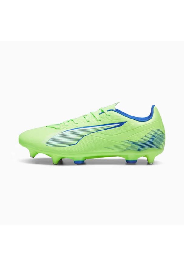 Buty piłkarskie Puma Ultra 5 Play SG. Kolor: zielony, żółty, wielokolorowy. Sport: piłka nożna