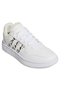 Adidas - Buty adidas Hoops 3.0 Shoes IG7894 Ftwwht/Cwhite/Cblack. Kolor: biały