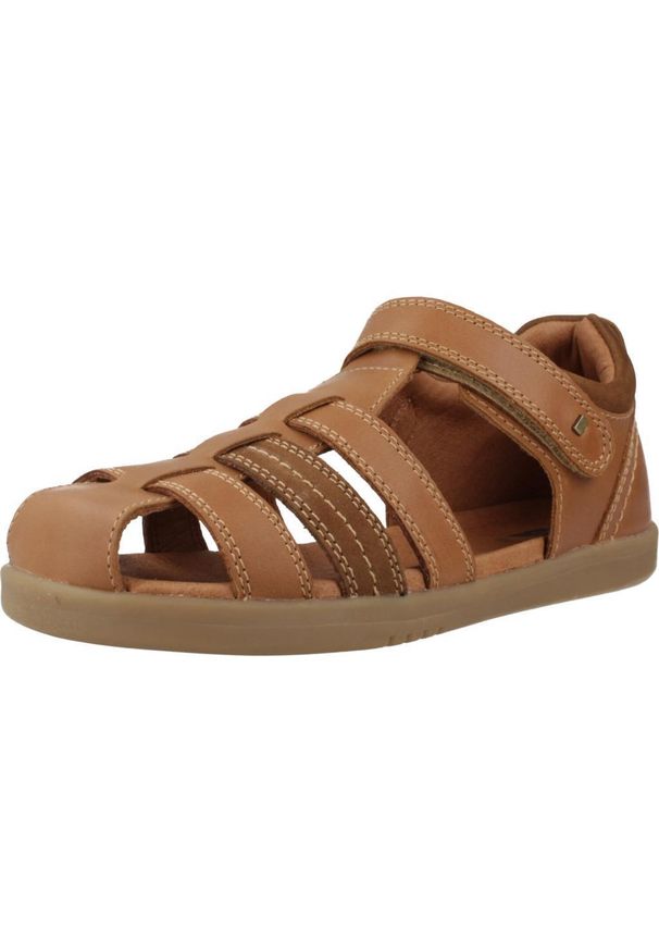 Sandały BOBUX ROAM Brązowy. Kolor: brązowy. Materiał: skóra. Sezon: lato