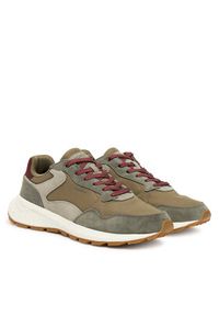HOFF Sneakersy City Mkii 22535610 Khaki. Kolor: brązowy. Materiał: zamsz, skóra #5