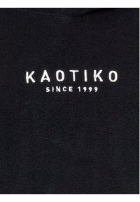 Kaotiko Bluza Kalevi AK201-03-G002 Czarny Relaxed Fit. Kolor: czarny. Materiał: syntetyk