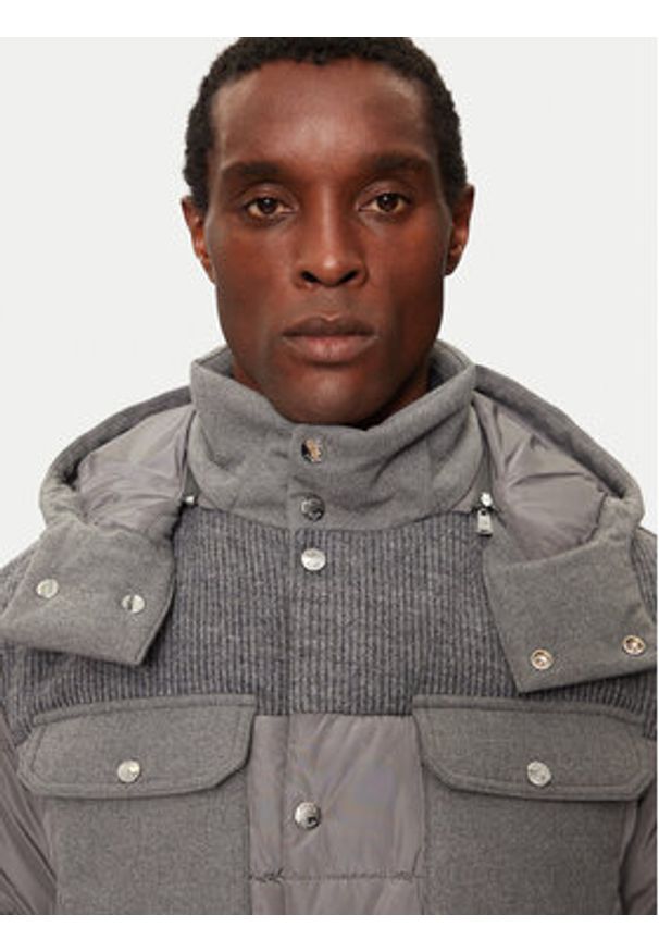 BOSS Kurtka zimowa C-Caniel 50524358 Szary Regular Fit. Kolor: szary. Materiał: syntetyk. Sezon: zima