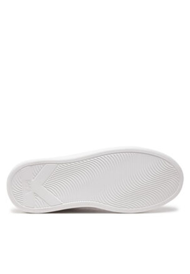 Karl Lagerfeld - KARL LAGERFELD Sneakersy KL62538K Biały. Kolor: biały. Materiał: skóra