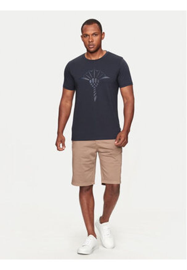 JOOP! T-Shirt 01Alerio 30042432 Niebieski Modern Fit. Kolor: niebieski. Materiał: bawełna