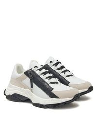 TwinSet - TWINSET Sneakersy 242TGT18E Biały. Kolor: biały. Materiał: skóra #4
