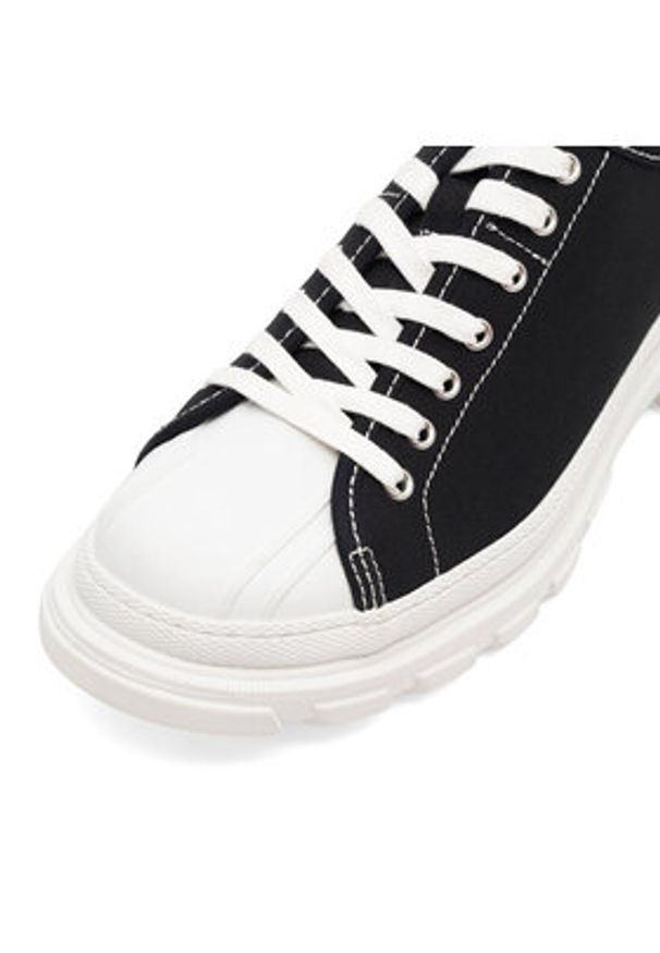 Badura Trampki OWEN-01 122AM Czarny. Kolor: czarny. Materiał: materiał