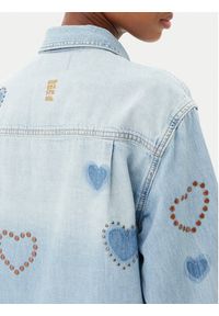 One Teaspoon Koszula jeansowa Everyday Studded 26714 Niebieski Relaxed Fit. Kolor: niebieski. Materiał: bawełna #10