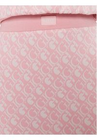 Guess Spódnica ołówkowa Logo V4RD05 KC2X2 Różowy Slim Fit. Kolor: różowy. Materiał: syntetyk, wiskoza #5