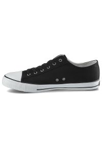 Big-Star - Trampki męskie Big Star, materiałowa sznurowana cholewka na klasycznym płaskim gumowym spodzie, czarne, DD174273SS20R47. Okazja: na co dzień. Kolor: czarny. Materiał: materiał, guma. Szerokość cholewki: normalna. Styl: klasyczny #9