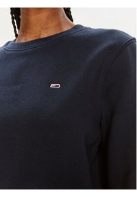 Tommy Jeans Bluza Flag DW0DW19726 Granatowy Regular Fit. Kolor: niebieski. Materiał: bawełna #5