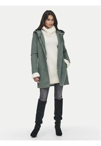 only - ONLY Płaszcz przejściowy Sedona 15142911 Zielony Regular Fit. Kolor: zielony. Materiał: syntetyk