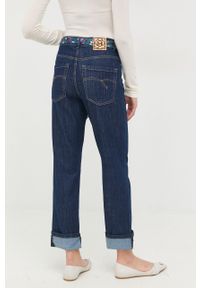 Marella jeansy damskie high waist. Stan: podwyższony. Kolor: niebieski #3