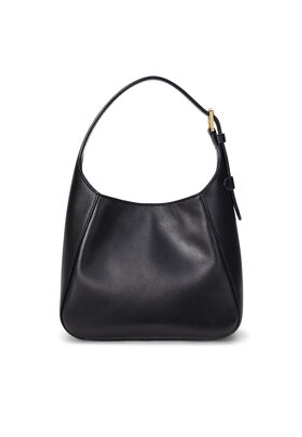 Lauren Ralph Lauren - LAUREN RALPH LAUREN Torebka 431966750001 Czarny. Kolor: czarny. Materiał: skórzane