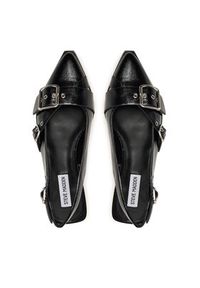 Steve Madden Baleriny SM11003901 Czarny. Kolor: czarny. Materiał: skóra #5