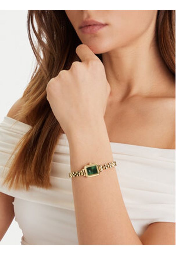 Daniel Wellington Zegarek Quadro Mini DW00100852 Złoty. Kolor: złoty