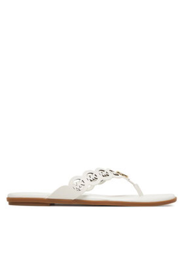MICHAEL Michael Kors Japonki Jane Thong 40S6JNFS1L Biały. Kolor: biały. Materiał: skóra