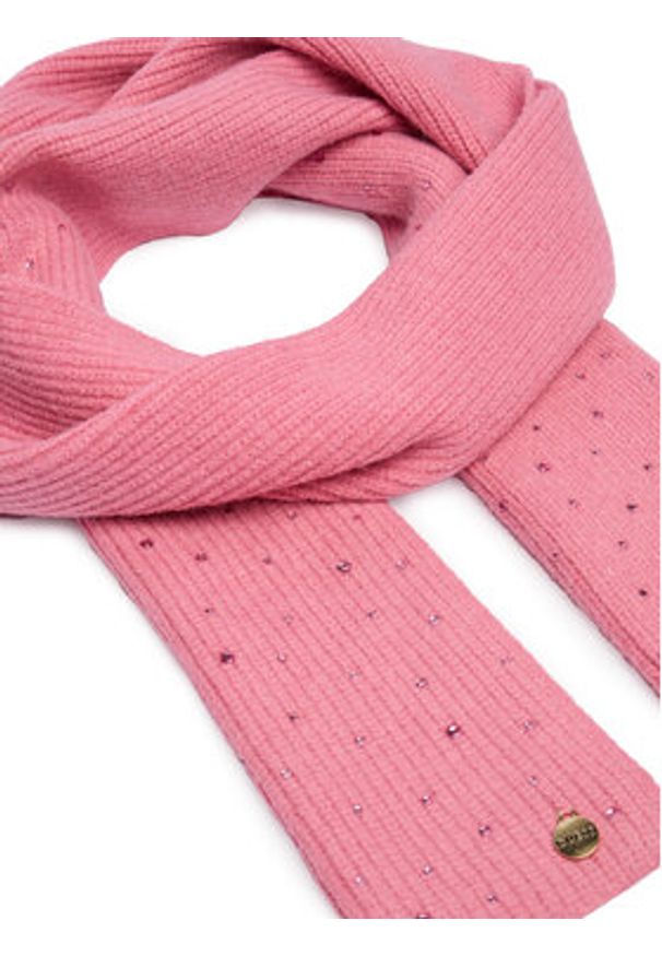 Guess Szal AW5214 POL03 Różowy. Kolor: różowy. Materiał: materiał