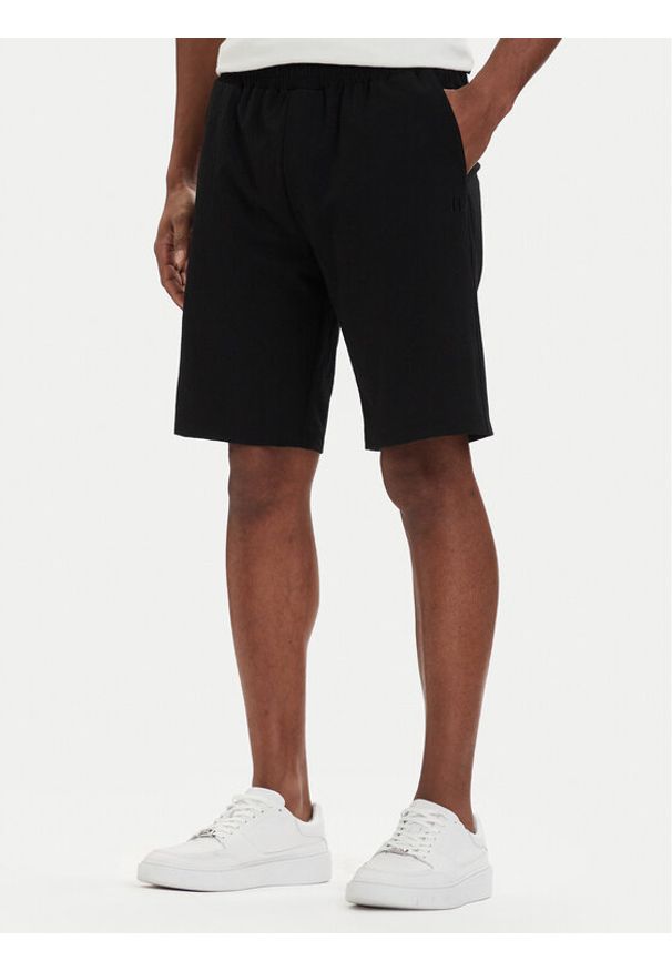 Karl Lagerfeld - KARL LAGERFELD Szorty sportowe 265701 562034 Czarny Regular Fit. Kolor: czarny. Materiał: syntetyk. Styl: sportowy