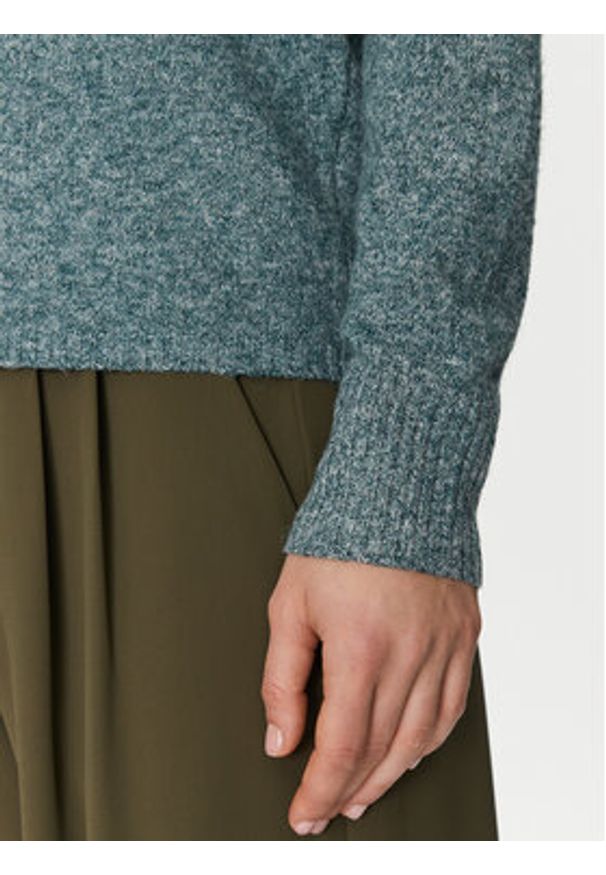 only - ONLY Sweter Rica 15224360 Zielony Regular Fit. Kolor: zielony. Materiał: syntetyk