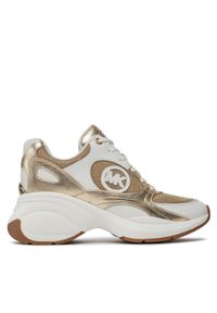 MICHAEL Michael Kors Sneakersy Zuma Trainer 43R4ZUFS4D Złoty. Kolor: złoty. Materiał: materiał